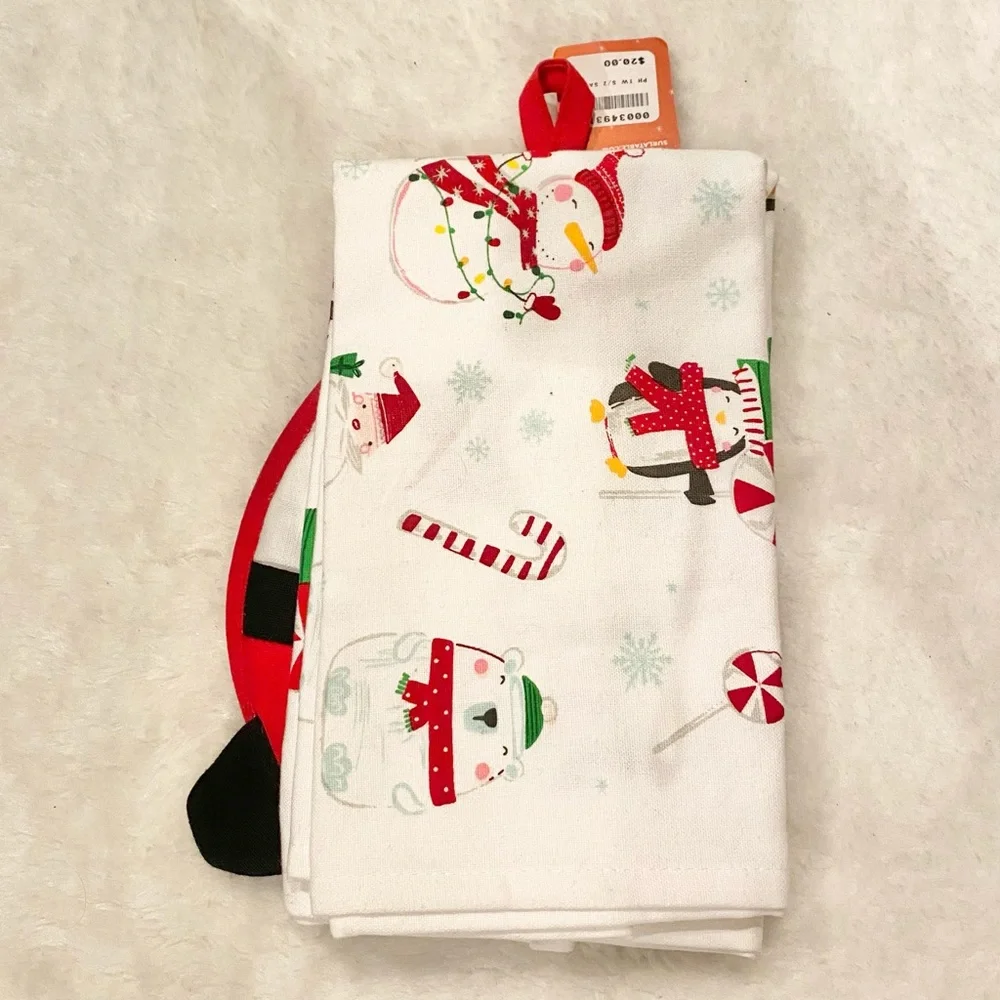 Sur La Table Potholder and Kitchen Towel Set